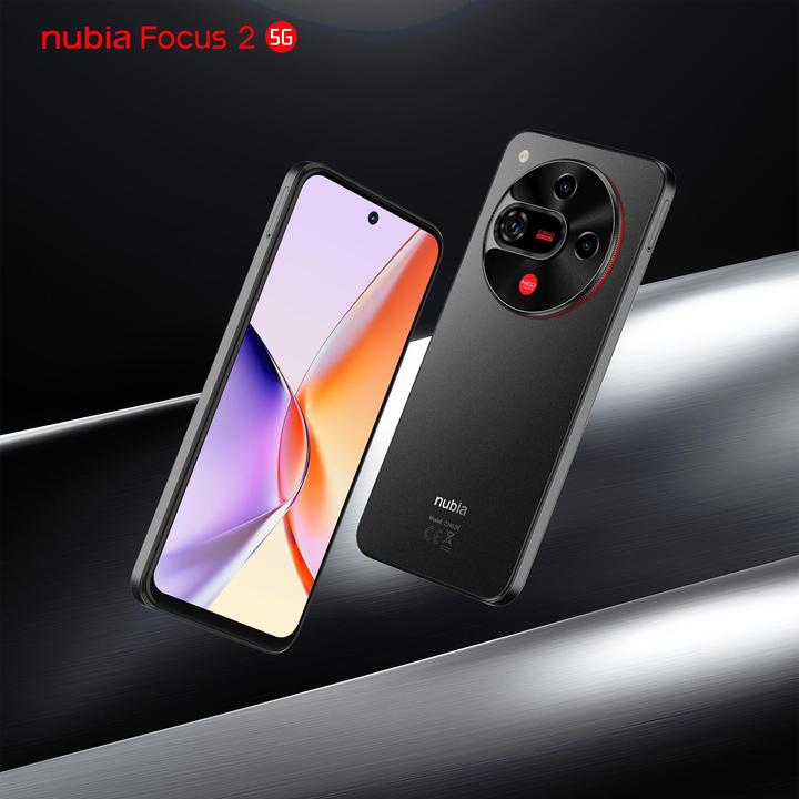 Produktbild Nubia Focus 2 5G / 8GB / 256GB / Black (256 GB, Black, 6.70", Dual SIM, 5G)