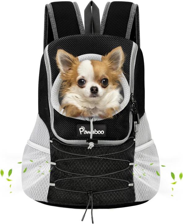 Actual product image Pawaboo Pet backpack (Dog, Breathable)