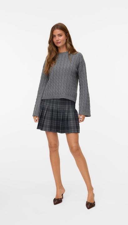 Actual product image Vero Moda VMPIPER Mittlere Taille Kurzer Rock Rock mit Shorts (XL)