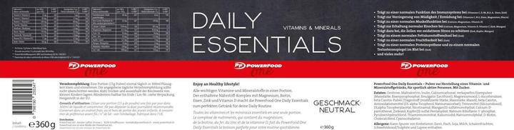 Image du produit Powerfood Daily Essentials (boîte de 360g) (Neutre, 1 pcs, 360 g)
