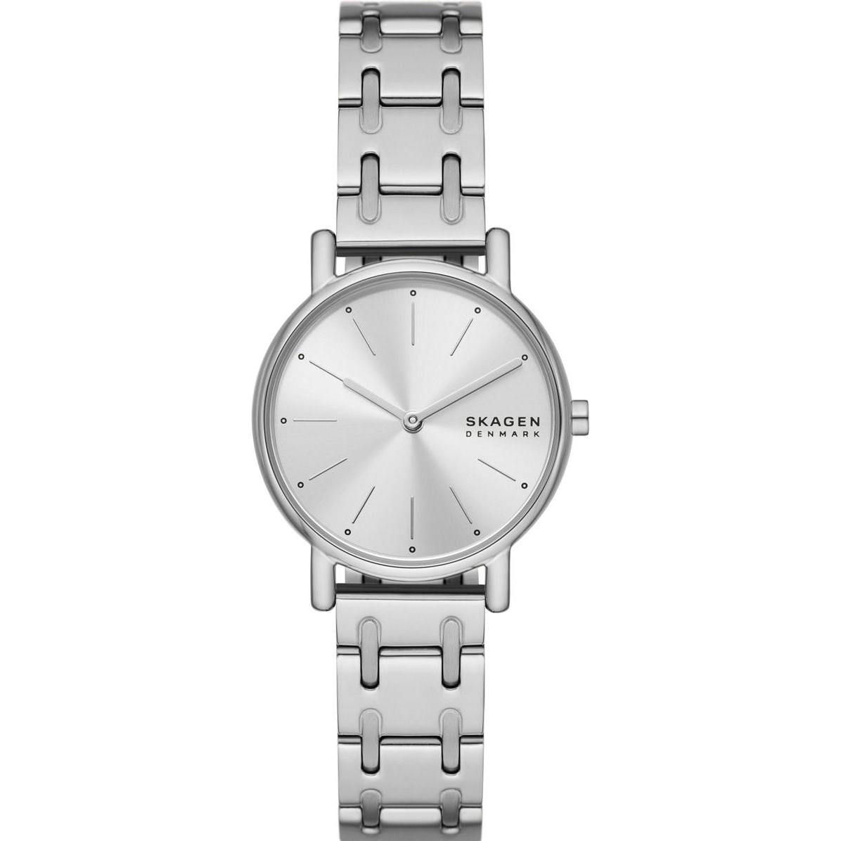 Skagen, Armbanduhr, Signatur Lille, Silber, (Analoguhr, 30 mm)