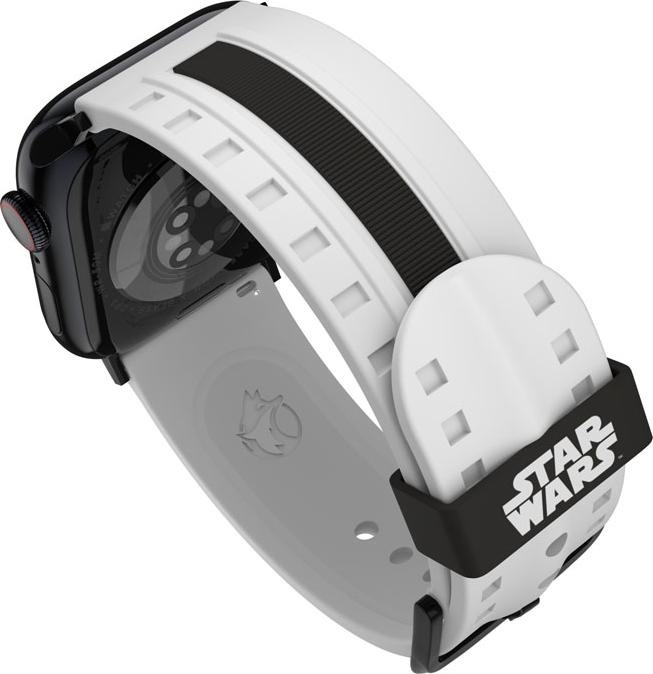 Actual product image Moby Fox Star Wars - Apple Watch Armband 38/40/41/42/44/45/49 mm (Stormtrooper 3D) (Silicone)