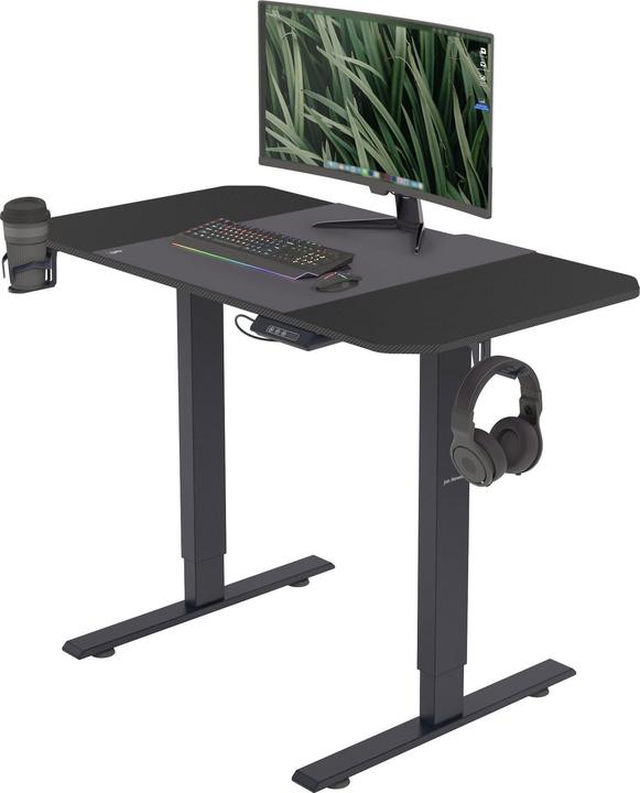 Diablo Biurko Chairs EGON 1100 Czarne 110 cmx60 cm