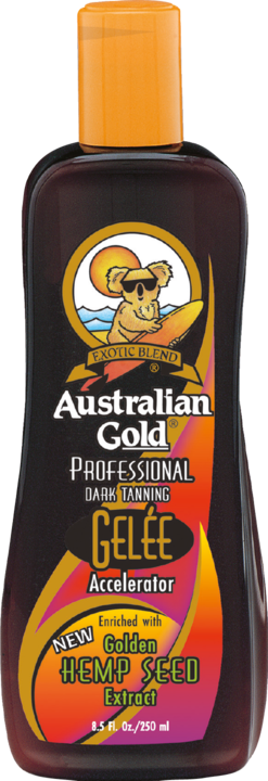 Australian Gold Jelly Accelerator w. Hemp 250 ml (Self-tanning towel, 250 ml)