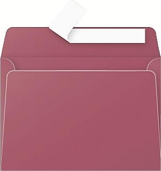 Actual product image Clairefontaine Pollen by envelope C6, bordeaux (C6, 20 x)