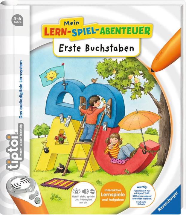 Produktbild tiptoi Erste Buchstaben (Deutsch, Eva Odersky, 2014)