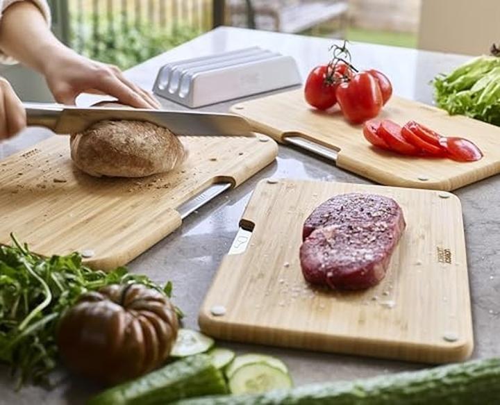 Produktbild Joseph Joseph 3er Set Nest Boards Schneidbrett mit Halterung