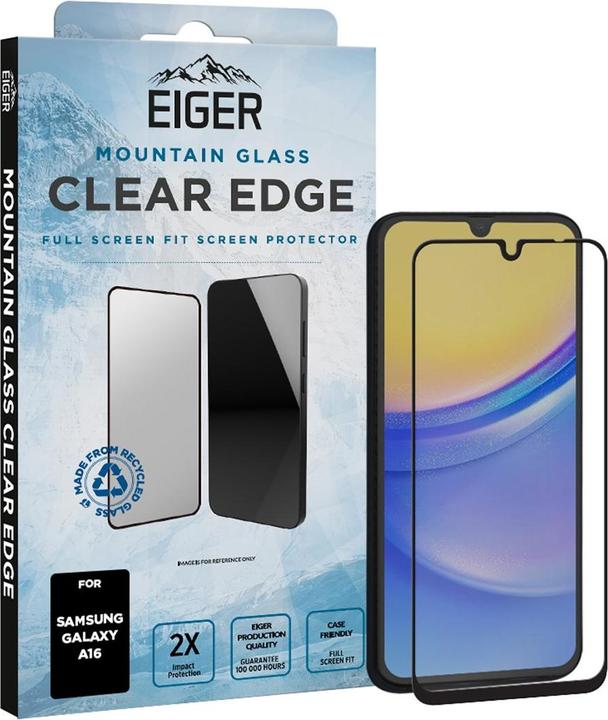 Eiger Schutzglas 3D Galaxy A16 (1 pcs., Samsung Galaxy A16 5G)