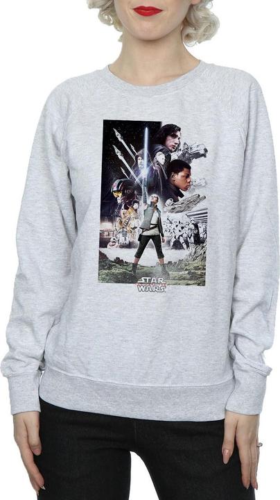 Produktbild Star Wars The Last Jedi Character Poster Sweatshirt (XL)