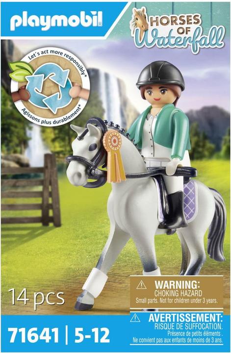 Actual product image Playmobil Turnierreiterin (71641, Playmobil Horses of Waterfall)