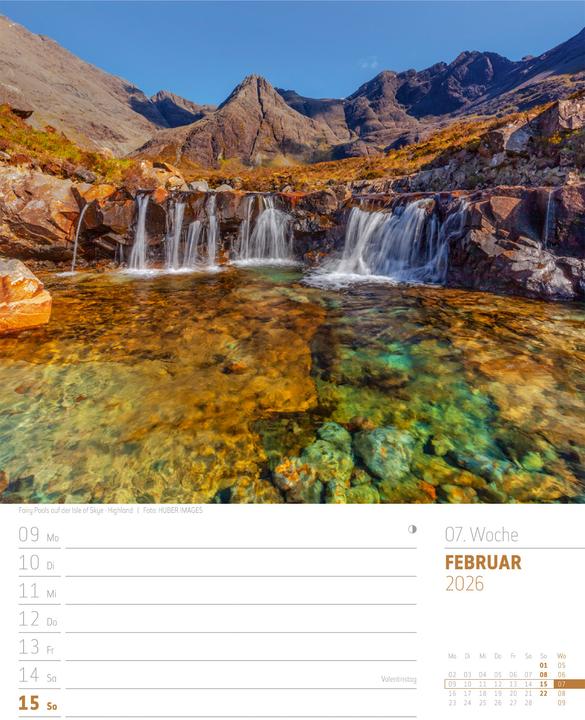 Actual product image Schottland - Zwischen Highlands und Hebriden - Wochenplaner Kalender 2026