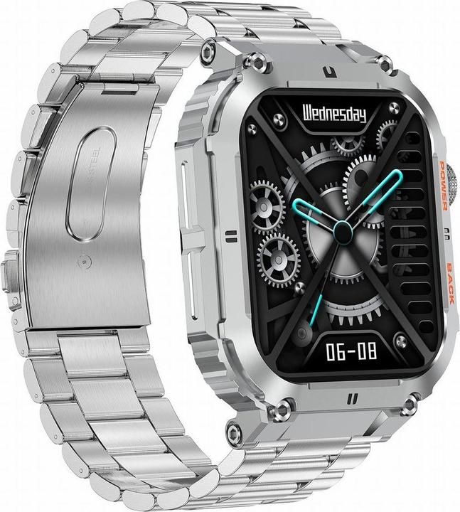 Produktbild Gravity SMARTWATCH MĘSKI GT6-7 - WYKONYWANIE POŁĄCZEŃ, MONITOR SNU (sg020g)