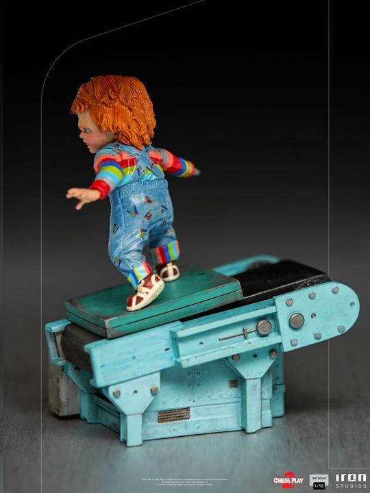 Actual product image Iron Studios Chucky, la poupée de sang statuette 1/10 Art Scale Chucky 15 cm