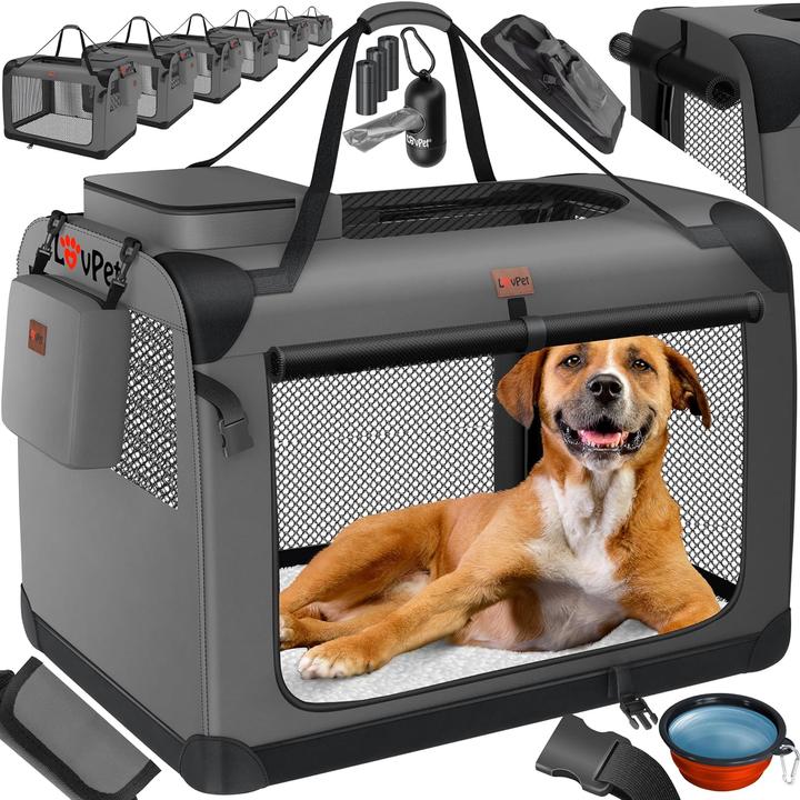 Lovpet ‎23221 mfn Transportbox (Hund, Katze, Atmungsaktiv, Faltbar)