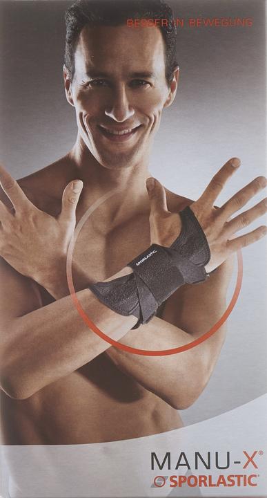 Produktbild Sporlastic Manu X Grösse 1 schwarz (1)