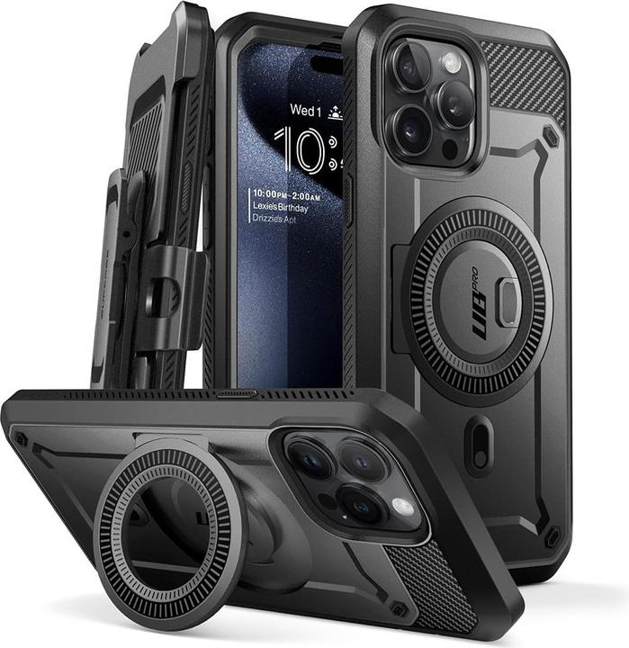 Image du produit Supcase Ub Pro Mag Magsafe Iphone 15 Pro Noir (Apple iPhone 15 Pro)
