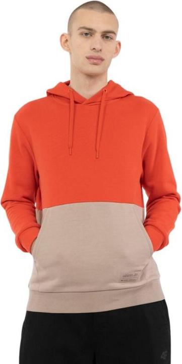 Produktbild 4F Bluza męska H4Z22-BLM027 Pomarańczowy neon r.M (M)