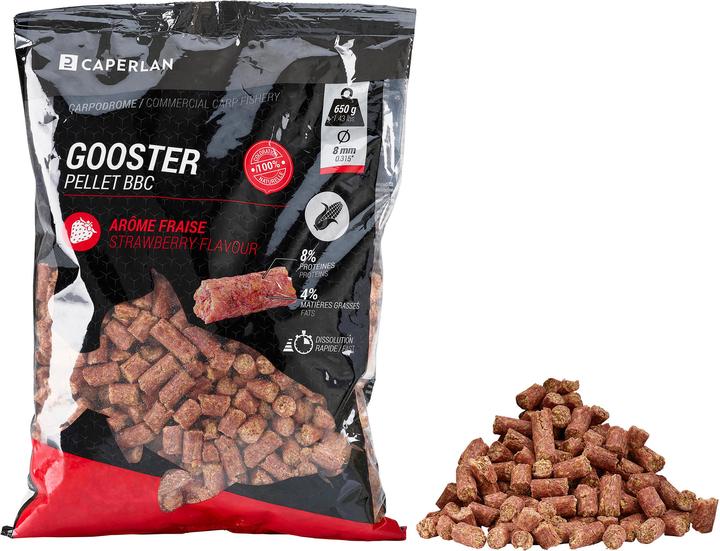 Caperlan gooster pellet strawberry 8mm 334448