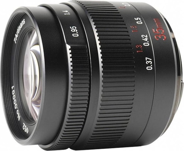 7artisans 35 mm f/16 - 0.95, Canon EF-M (Canon EF-M, APS-C / DX)