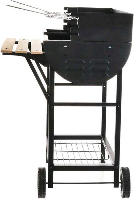 Image du produit Royal Food CB 300 X Barbecue à charbon Grilles de cuisson en acier inoxydable Surface de cuisson 2886 qcm (37 cm)