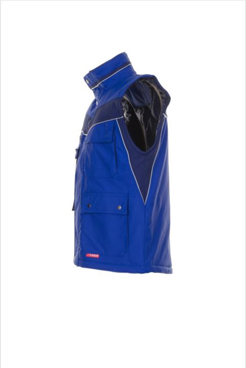 Productafbeelding Planam unisex wintergilet PLALINE korenblauw, marine maat XS (XS)