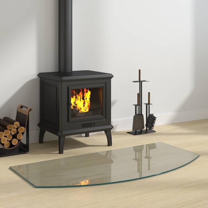 Produktbild vidaXL Feuerstelle Glasplatte (50 cm)