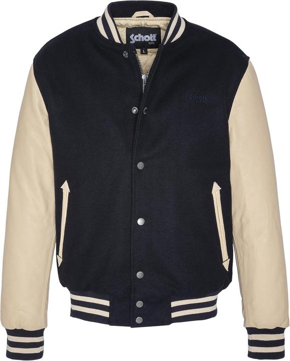 Actual product image Schott Nyc Leather Varsity Jacket (XXL)