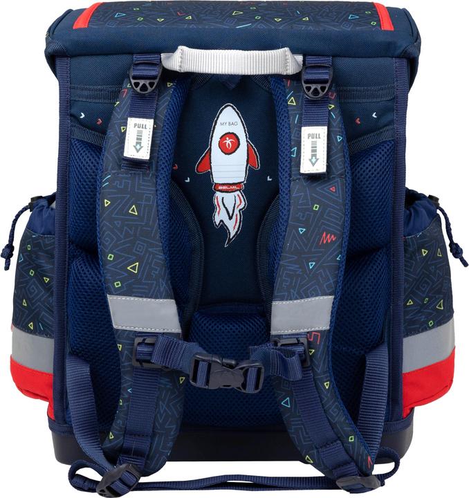 Actual product image Belmil Classy Plus Schulranzen Set 5teilig mit Brustgurt (19 l)