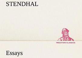 Produktbild Essays (Deutsch, Stendhal, 2012)