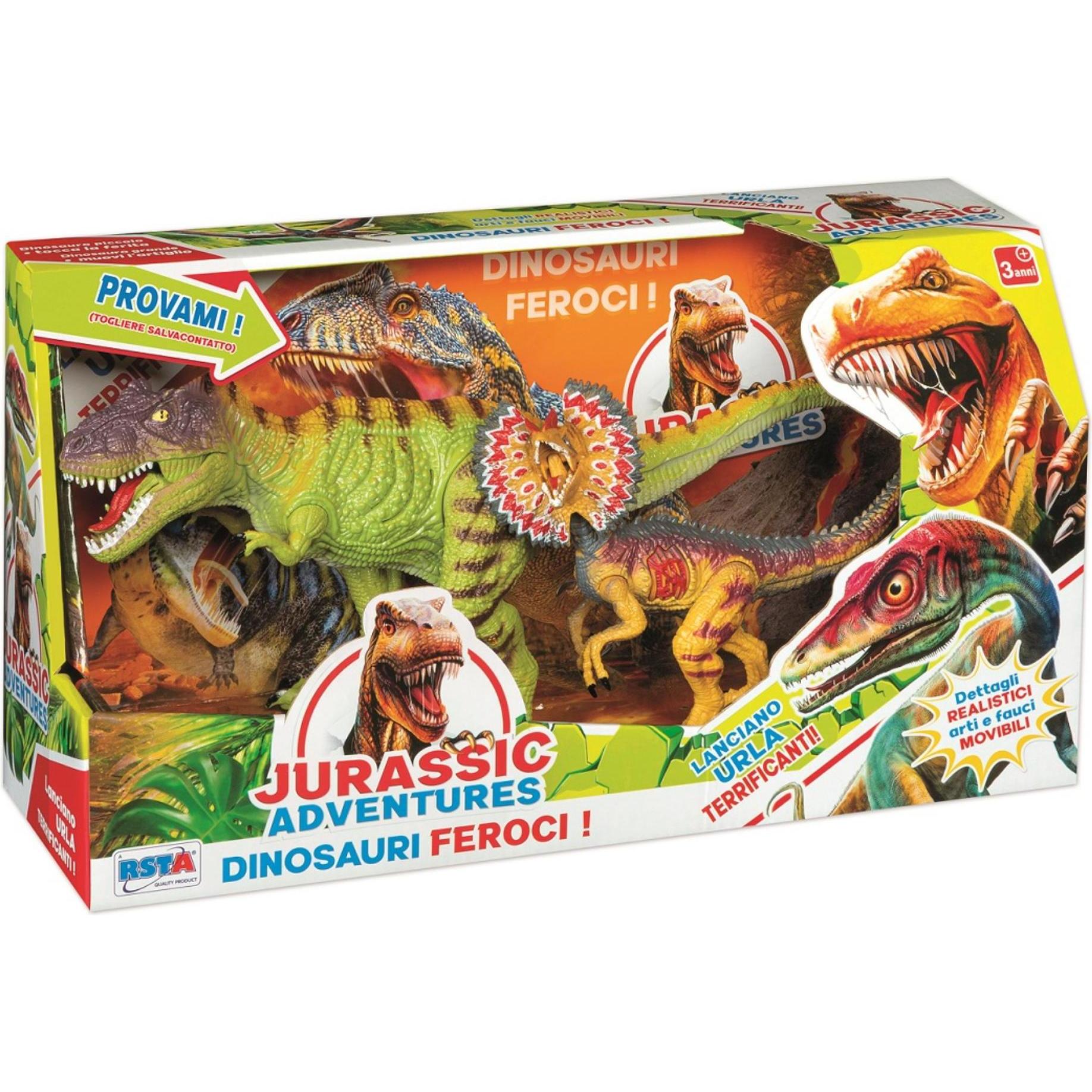 Rs Toys 2 Ass.Ti Jurassic Adventures 2 Animals With Voices