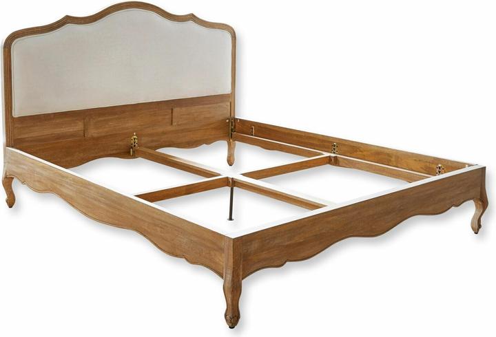Image du produit Loberon Lit Serravalle marron/blanc