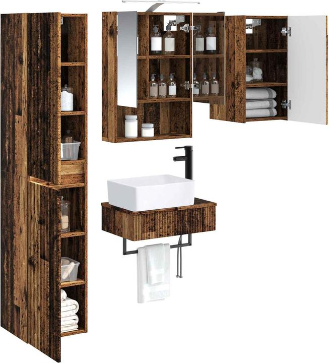 Produktbild vidaXL Badezimmermöbel-Set