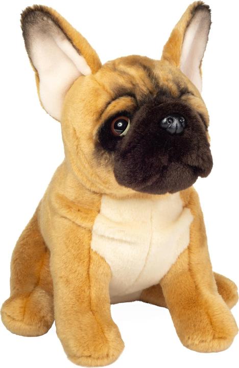 Actual product image Teddy Hermann 919872 - French bulldog, favourite dog cuddly toy, 27 cm (22 cm)