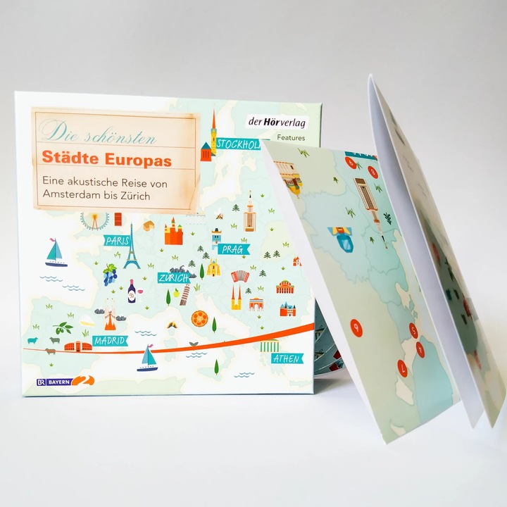 Produktbild Die schönsten Städte Europas (Till Ottlitz, Krista Posch, Beate Himmelstoss, Christian Baumann, Deutsch)