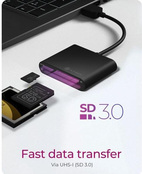 Produktbild Icy Box IB-CR301-U3, USB3.0 Multi-Kartenl. (USB 3.0)