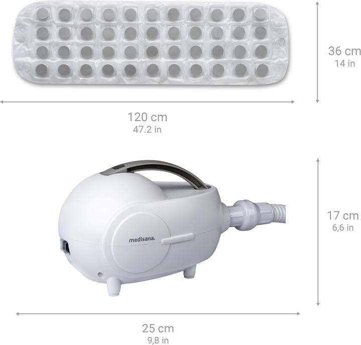 Image du produit Medisana Bain à bulles d'air