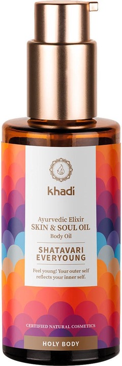 Khadi Shatavari Everyoung (Olio corpo, 100 ml)