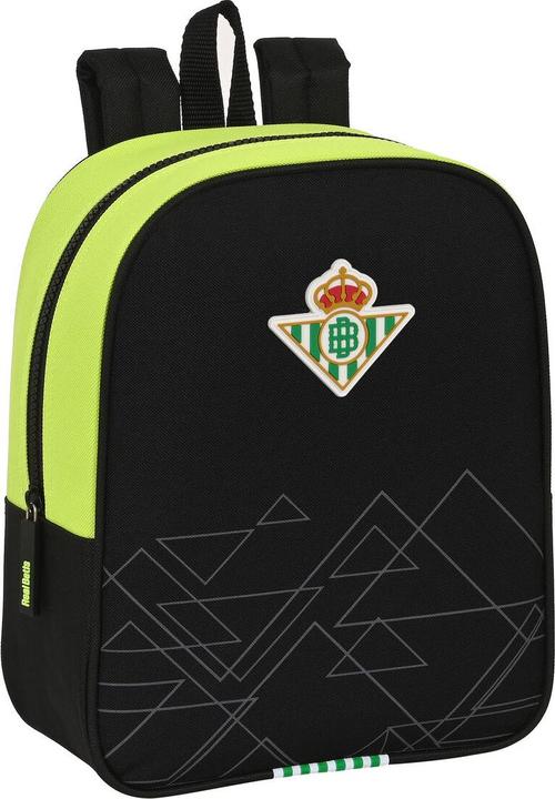 Image du produit Real Betis Balompié Sac à dos scolaire Noir Vert Néon 22 x 27 x 10 cm