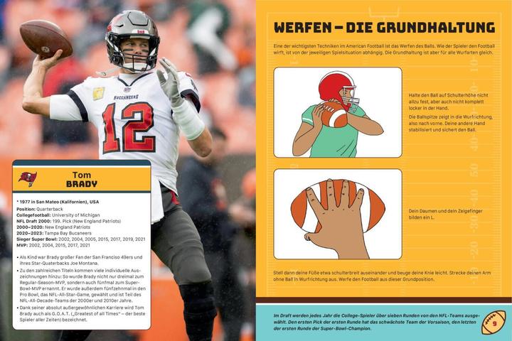Produktbild American Football - Trainiere wie die NFL-Profis (Deutsch, Jan Stecker, Hendrik Kranenberg, Sabine Janatschek, Schwager & Steinlein Verlag, Nicole Lindenroth, 2024)