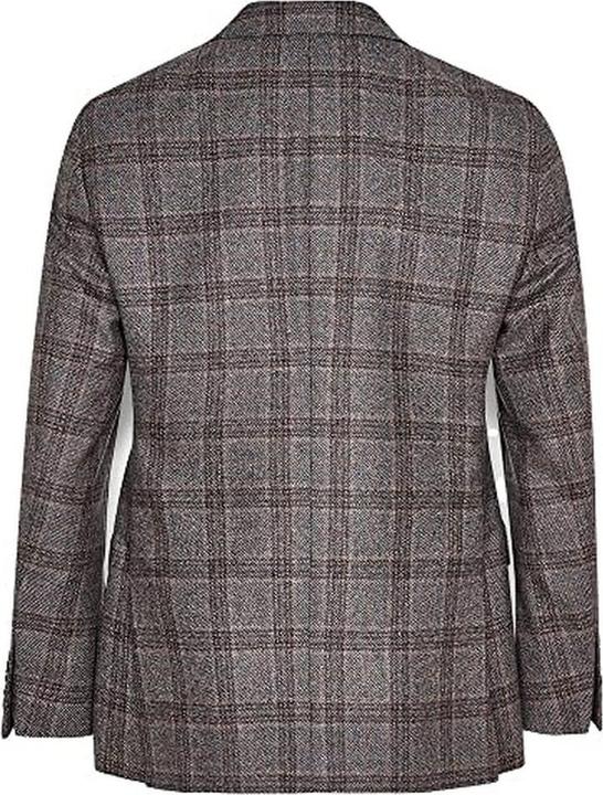 Productafbeelding Hackett Luxe Italian Woven Wool Jacket with Tonal Check and Tailored Fit (44)