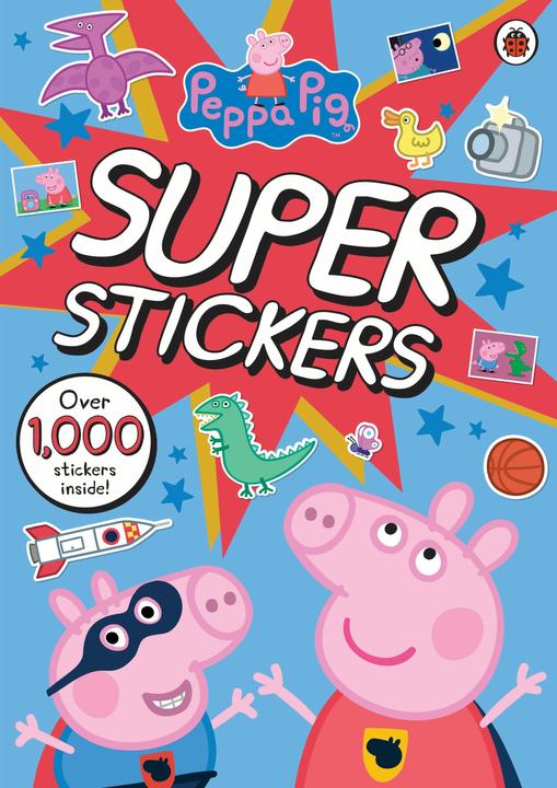 Actual product image Peppa Pig Super Stickers Activity Book (1000 Sticker)