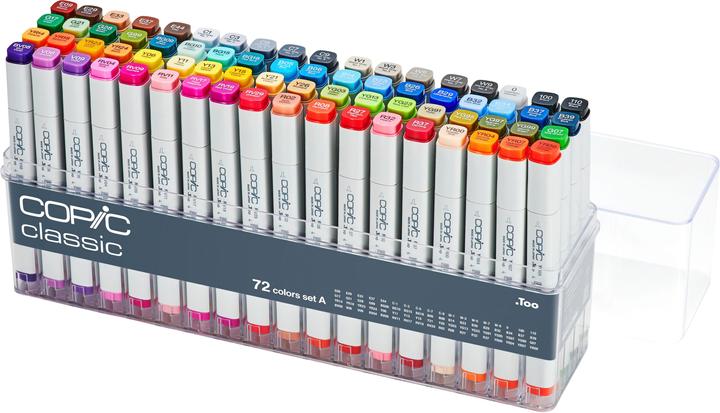 Immagine prodotto Copic Set di 72 (Grigio, 7 mm, 72 x)