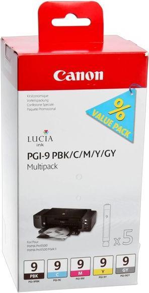 Produktbild Canon Pgi-9 (C, GY, M, PBK, Y)