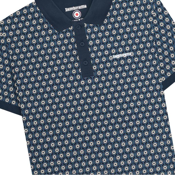 Image du produit Lambretta - Polo ROUNDEL - Homme (5XL)