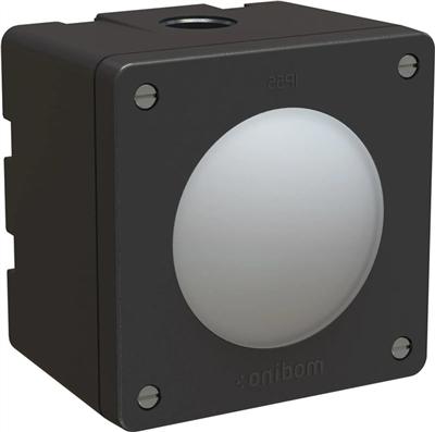 Actual product image Feller Drucktaster A/R AP IP55 schwarz