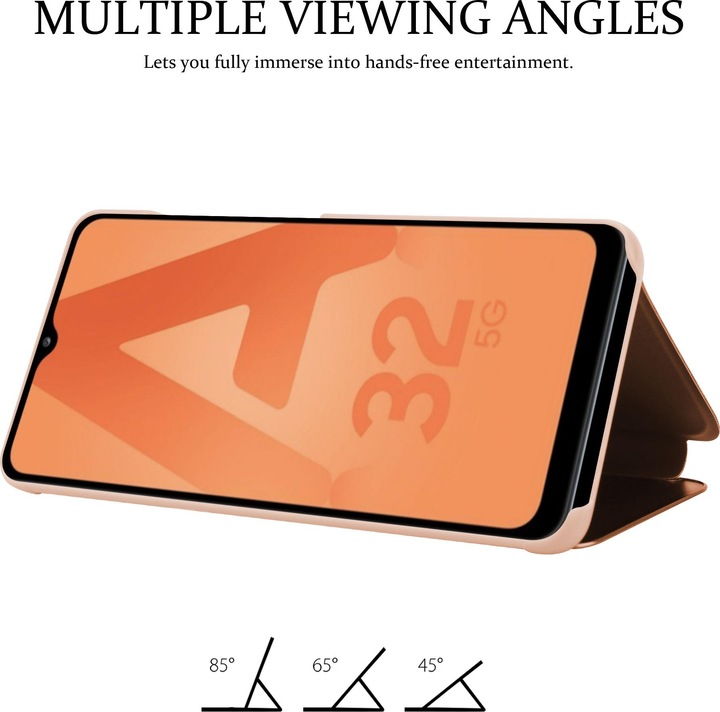 Immagine prodotto Cadorabo Copertina per specchietto retrovisore Smart View a libro (Samsung Galaxy A32 5G)