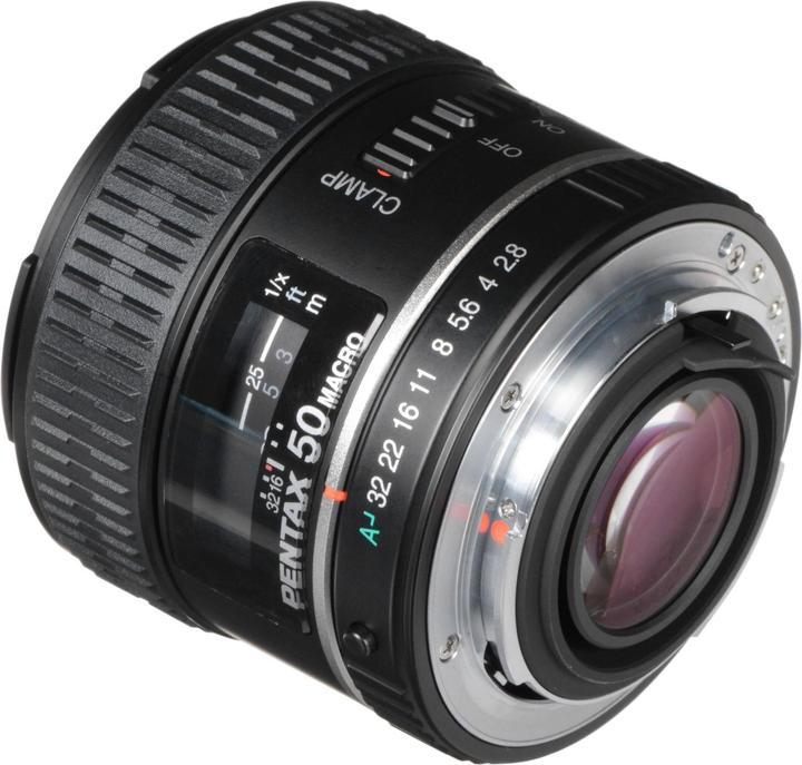 Image du produit Pentax Objectif SMC-DFA 50mm, f/2.8, macro (Pentax K, APS-C / DX, Plein format)