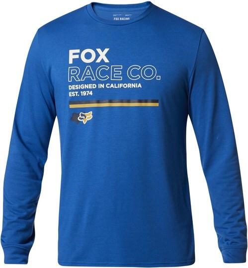 Produktbild Fox Tee 20 Analog Ls Tech Roy Blu XL (XL)