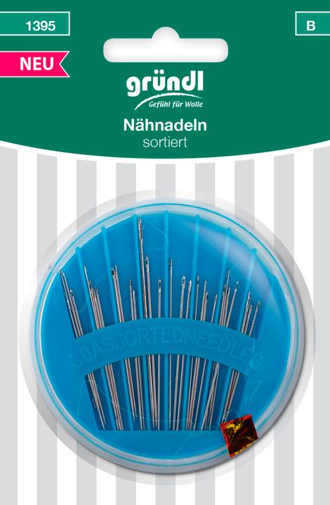 Gründl Nähnadeln sortiert, 30 Stück