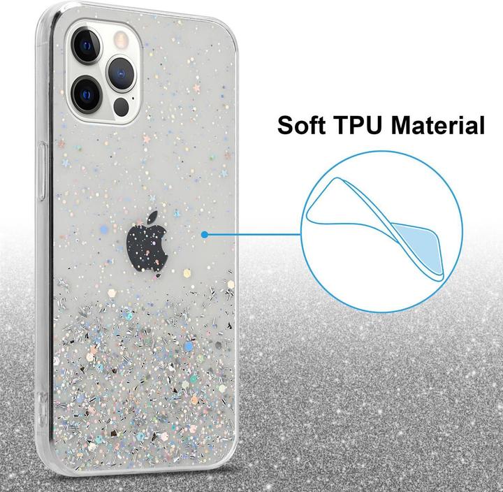 Immagine prodotto Cadorabo Copertura in TPU scintillante (Apple iPhone 12, Realme 12 Pro+)